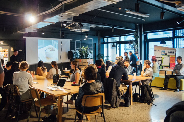 talk round table & Collective Hire Event & GridAKL   Cafe Space Venue